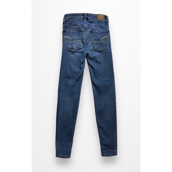 American Eagle Hi-Rise Jegging Jeans, Size 00 - Picture 3 of 8